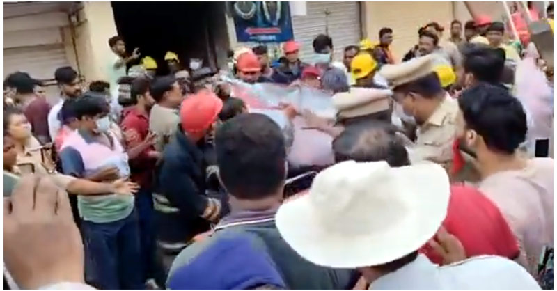 Hyd Fire Accident