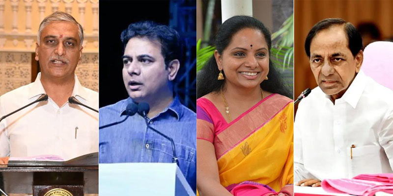 Kavitha And Kcr