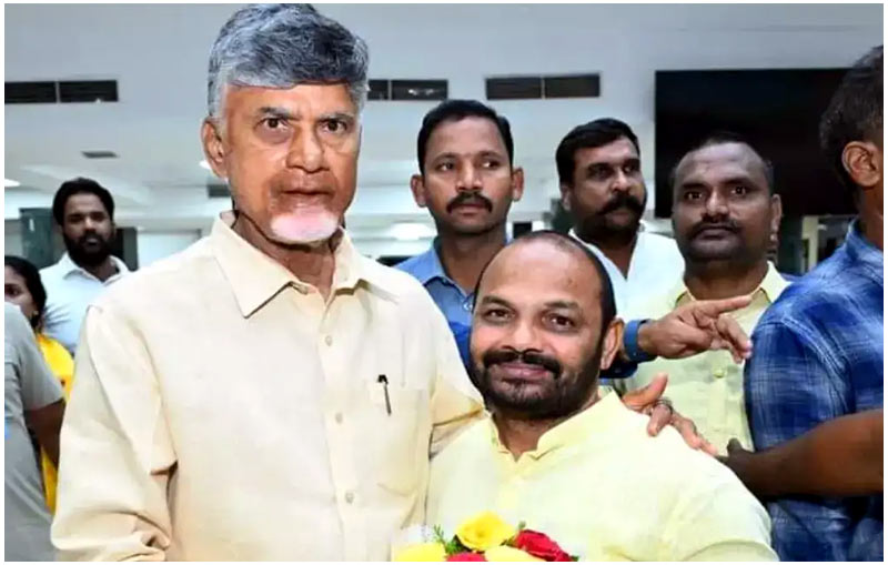 Narsi Reddy With Chandrababu
