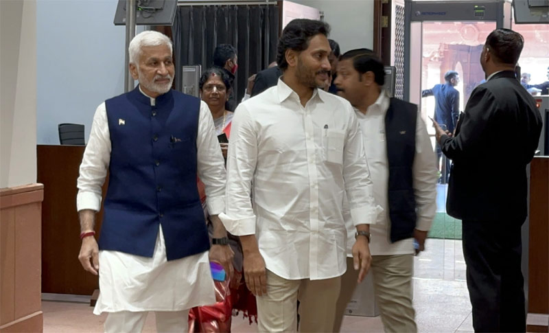 Vijaya Sai And Jagan