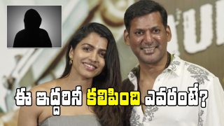 Vishal and Sai Dhanshika