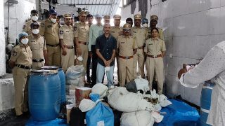 Ganja Seized(image credit: swetcha reporter)