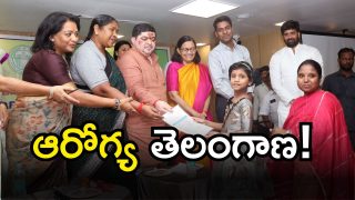 Health Cards To Orphans( image cedit swetcha reporter)