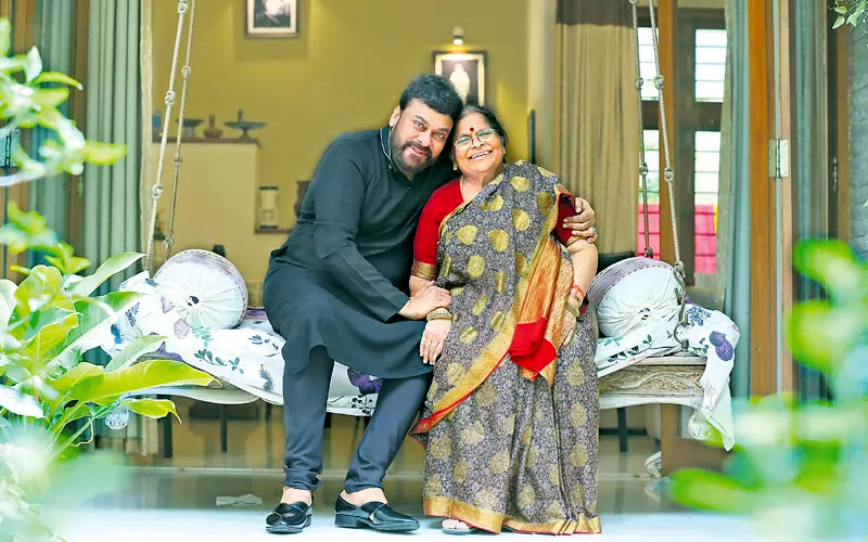 Chiru and mother