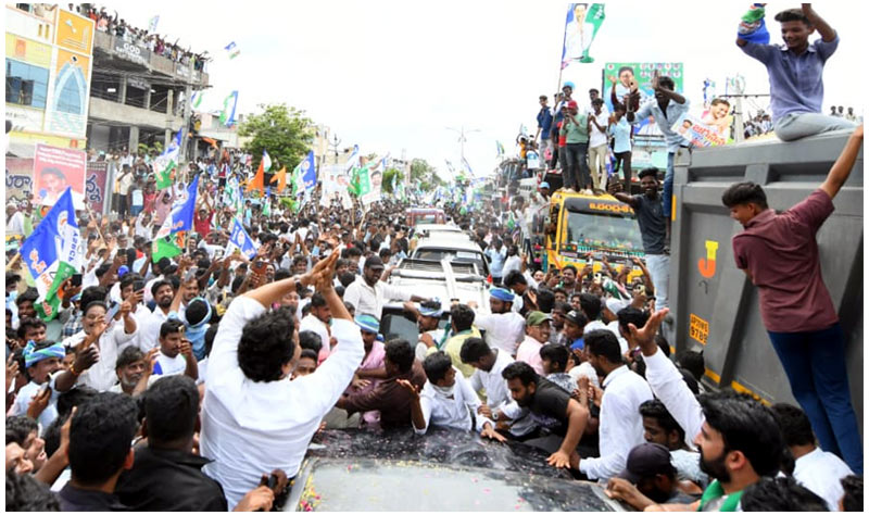 YS Jagan Car