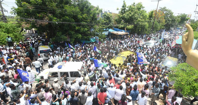 YS Jagan Tour