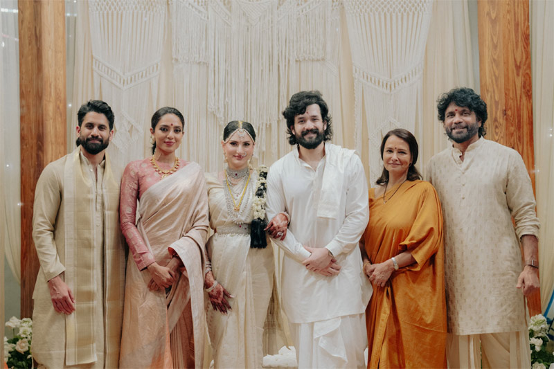 King Nagarjuna Family Photo