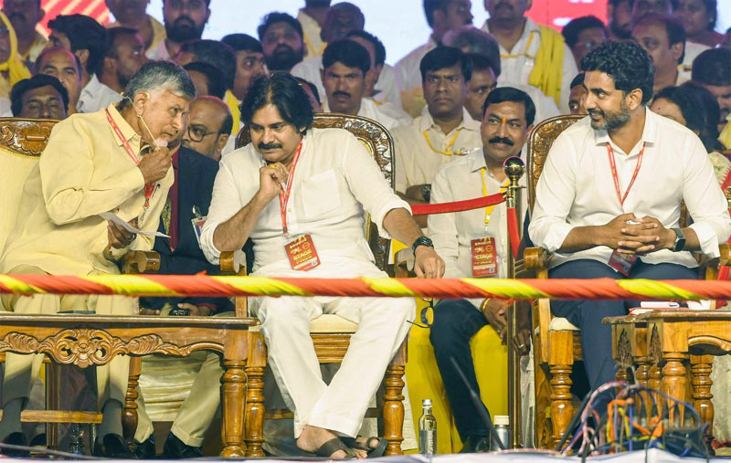 Pawan and Chandrababu