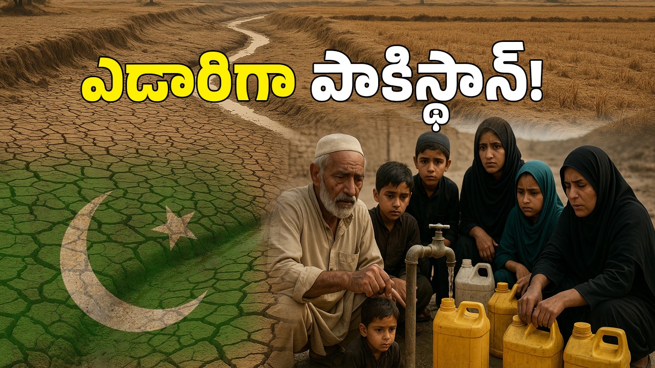 Pakistan Cha Papoo Pakistan Water Crisis: పాక్లో మరింత ముదిరిన నీటి కష్టాలు!