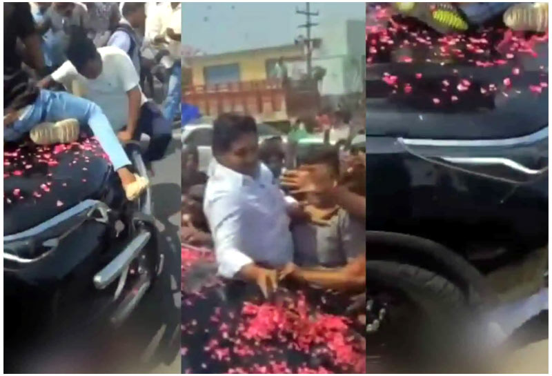 YS Jagan Car