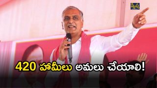 Harish Rao( IMAGE CREDIT: TWITTER)