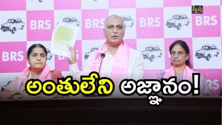 Harish Rao( IMAGE credit: swetcha reporter)
