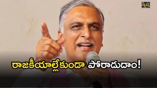Harish Rao( image credit: twitter)