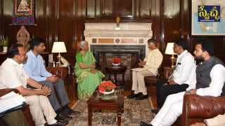 Chandrababu Meets Central Ministers