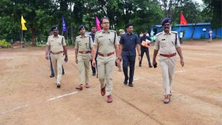 Telangana Police Duty Meet 2025( image CREDIT: Swetcha reporter)