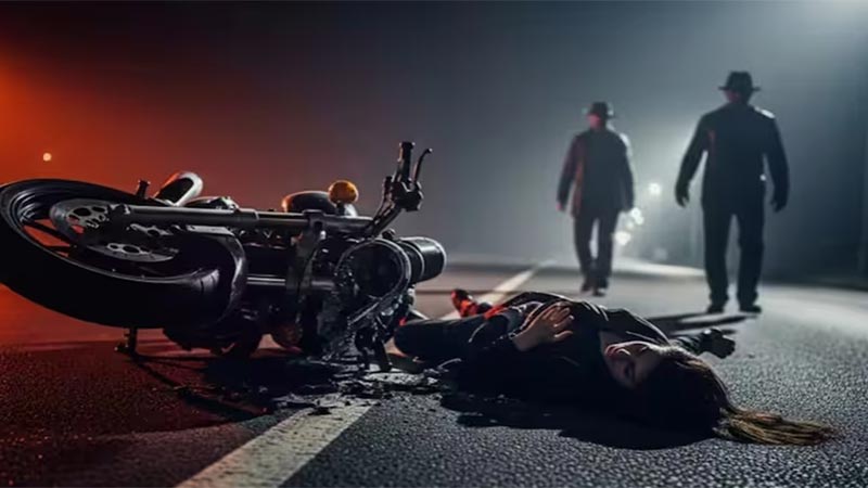 Women Road Accident