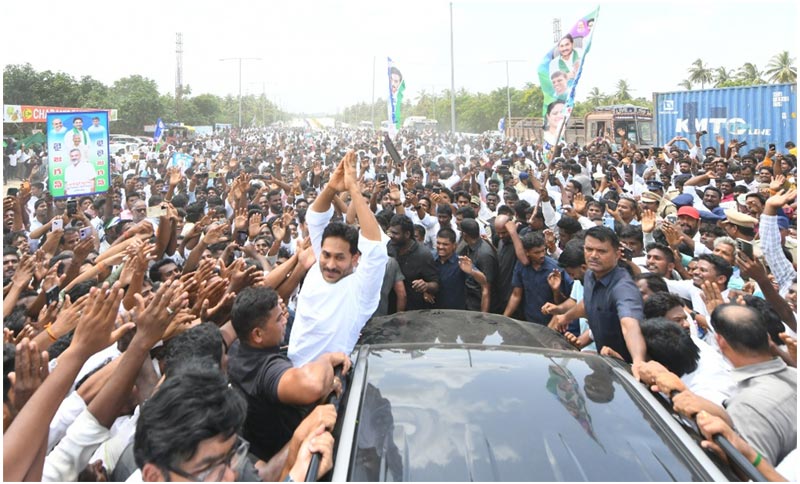 YS Jagan Tour