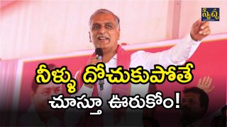 Harish Rao( image credit; twitter0