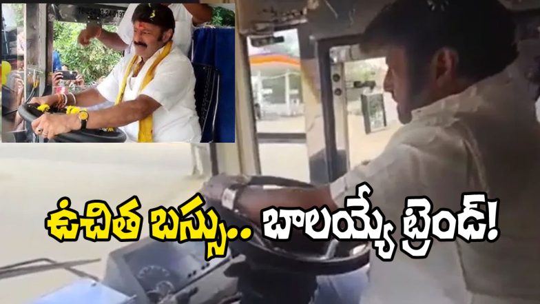 Balakrishna Bus Driving