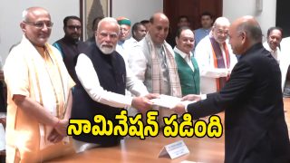 CP Radhakrishnan Nomination (Image Source: Twitter)