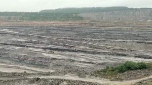 Open cast mine