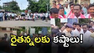Farmers Protest(image credit: swetcha reporter)