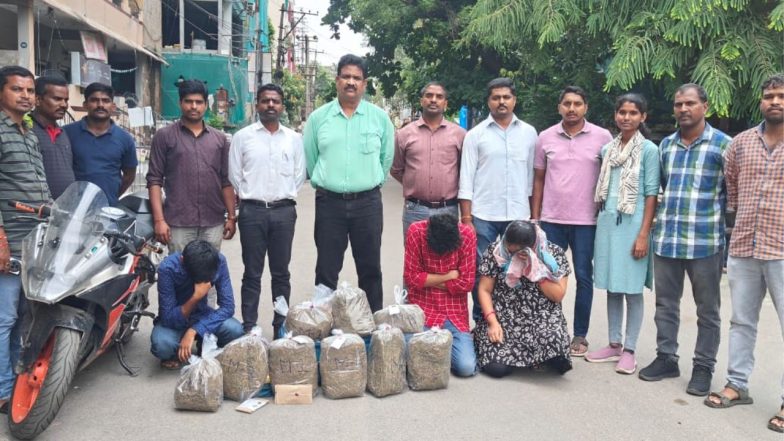 Drugs Seized( image Creit: swetcha reporter)
