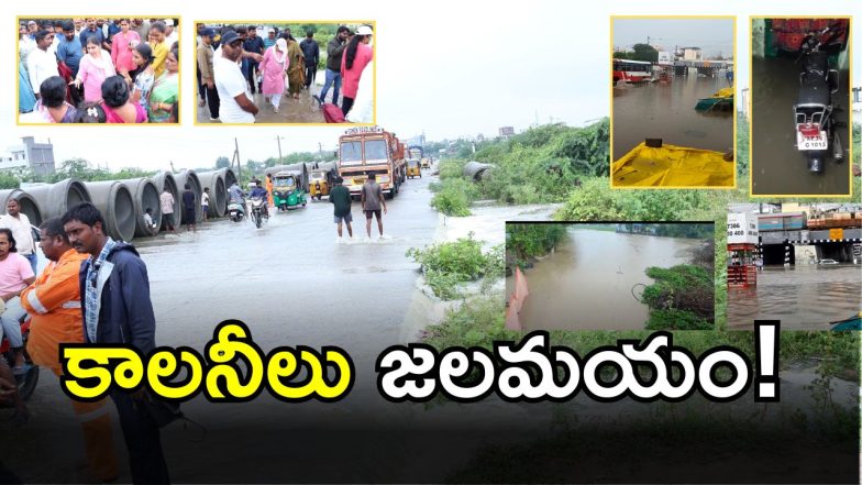 Warangal Rains( IMAGE credit: swetcha reporter)