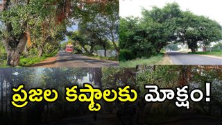 Chevella Road Widening (image CREDIT: SWETCHA REPORTER)