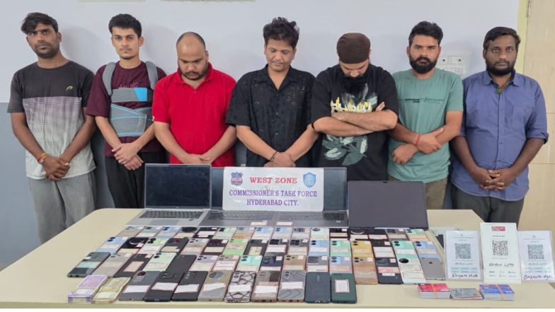 Hyderabad Police Bust ( image CREDIT: SWETCHA REPORTER)