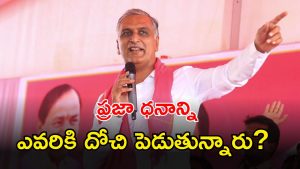 Harish Rao ( iMAGE CREDIT: TWITTER)