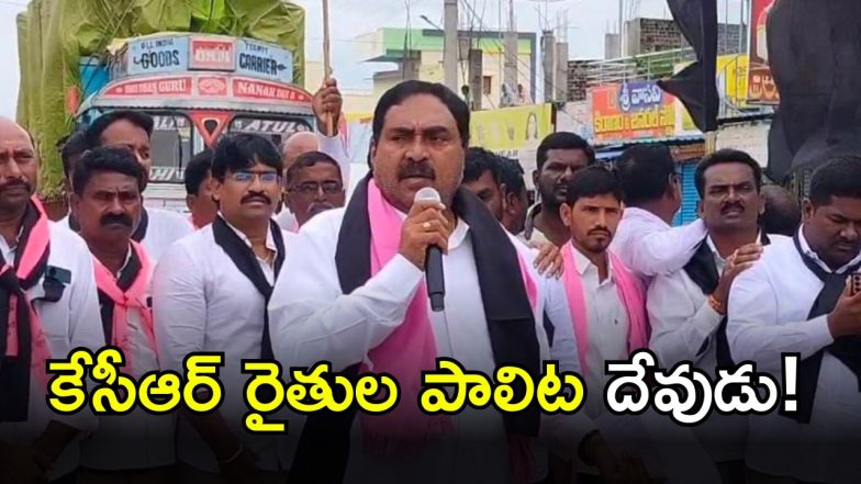 BRS Errabelli Dayakar Rao( image CREDIT: Swetcha reporter)