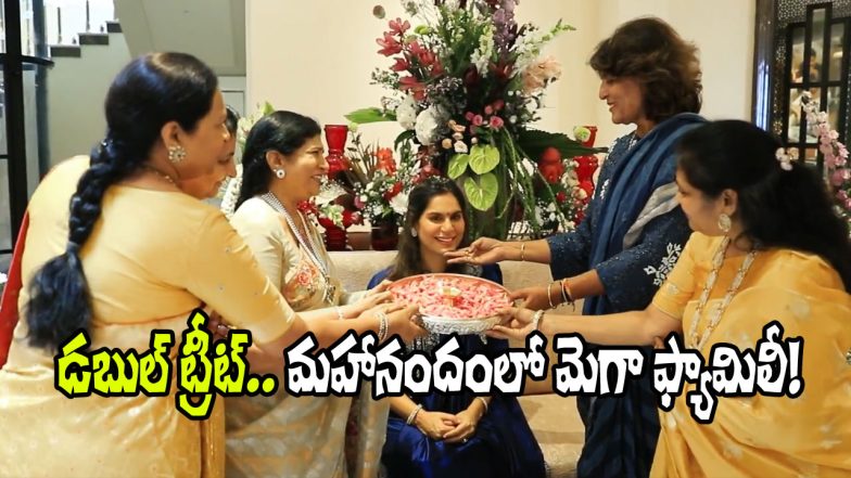 Upasana baby shower ceremony (Image Source: X)