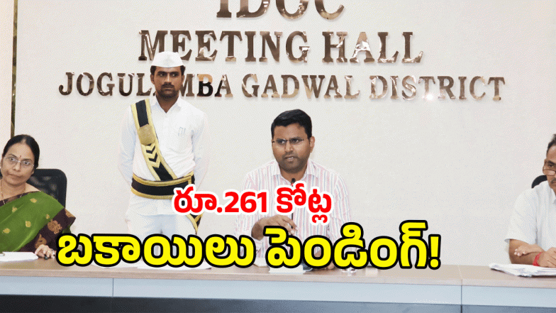 Gadwal Collector (image credit: swetcha reporter)