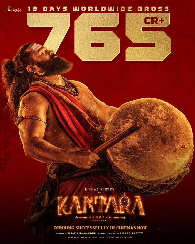 Kantara Chapter 1 poster (Image Source: X)