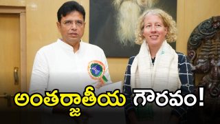 Minister Sridhar Babu ( image credit: swetcha reporter)
