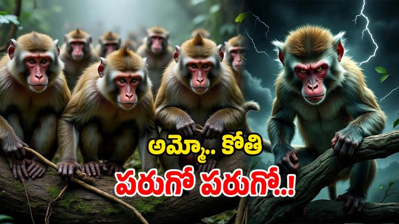 Monkeys Attack (Image Source: AI)