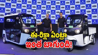 Bajaj Riki E-Rickshaw (Image Source: Twitter)