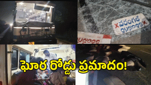 Karimnagar Bus Accident (image credit:swetcha reporter)