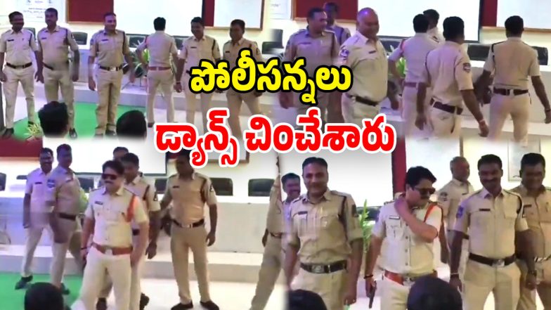 Hyderabad Police Dance (Image Source: Twitter)