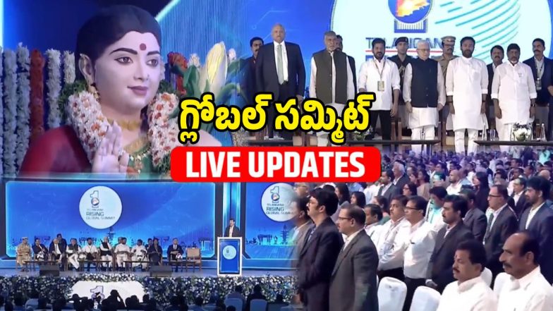 Telangana Rising Global Summit 2025 (Image Source: twitter)