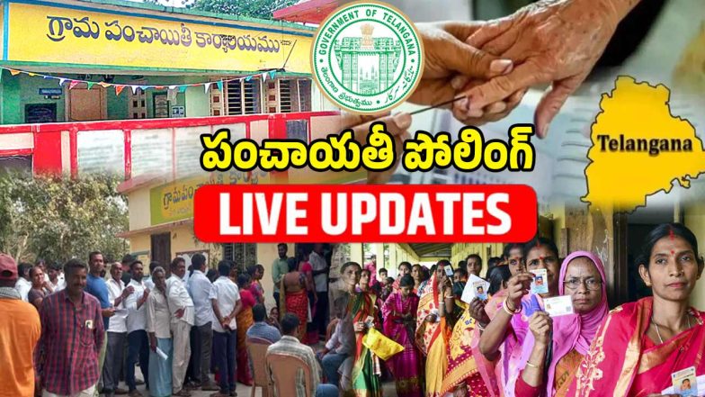 Telangana Panchayat Elections 2025 (Image Source: Twitter)