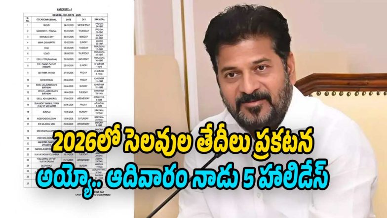 2026 Holidays (Image source X)