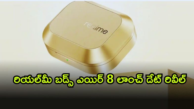 Realme Buds Air 8 India ( Image Source: Twitter)