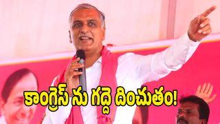 Harish Rao (image credit: swetcha reporter)