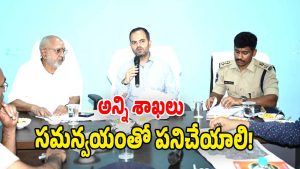 Collector Rahul Sharma ( image credit: swetcha reporter)