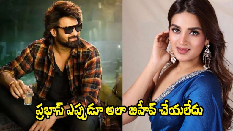 Nidhhi Agerwal on Raja Saab (Image Source: X)