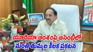 Urea Supply: రైతులు క్షమించరు జాగ్రత్త.. మంత్రి తుమ్మల కీలక వ్యాఖ్యలు.. బీఆర్ఎస్‌పై ఫైర్