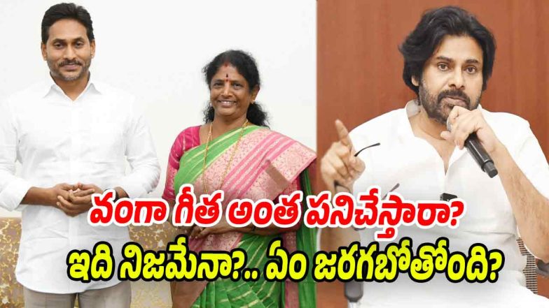 Vanga Geetha political rumours after contesting against Pawan Kalyan in Andhra Pradesh elections